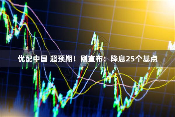优配中国 超预期！刚宣布：降息25个基点